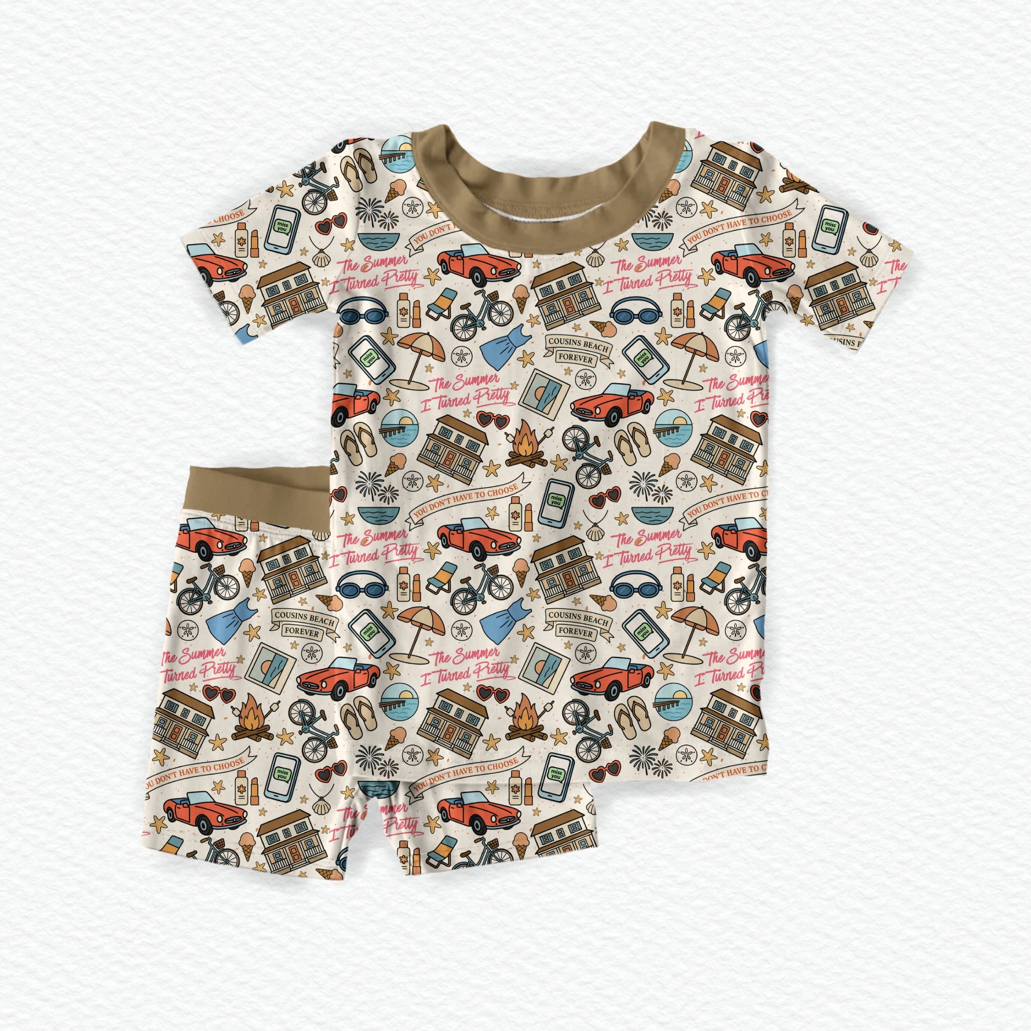 Cousins Beach Club  Youth Short Set **PreOrder**