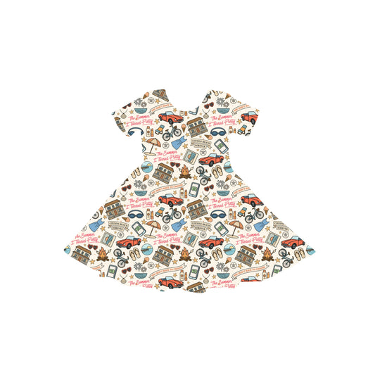 Cousins Beach Club Youth Twirl Dress *RTS*