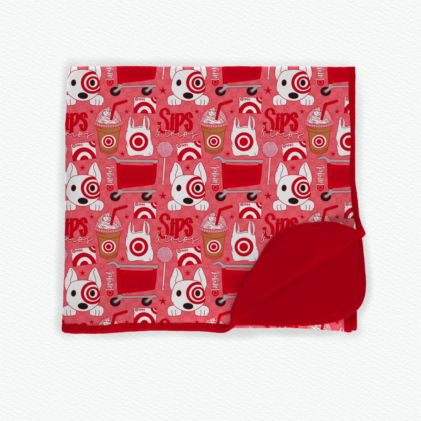 Target Tail Waggers Bamboo Blanket *RTS*