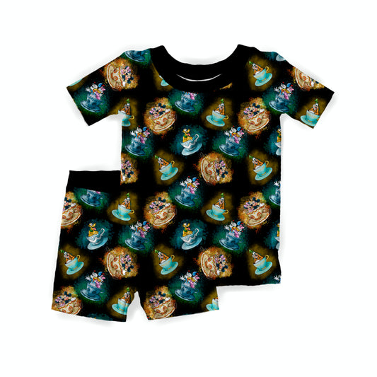 Tea Party Takeover Youth Short Set **PreOrder**
