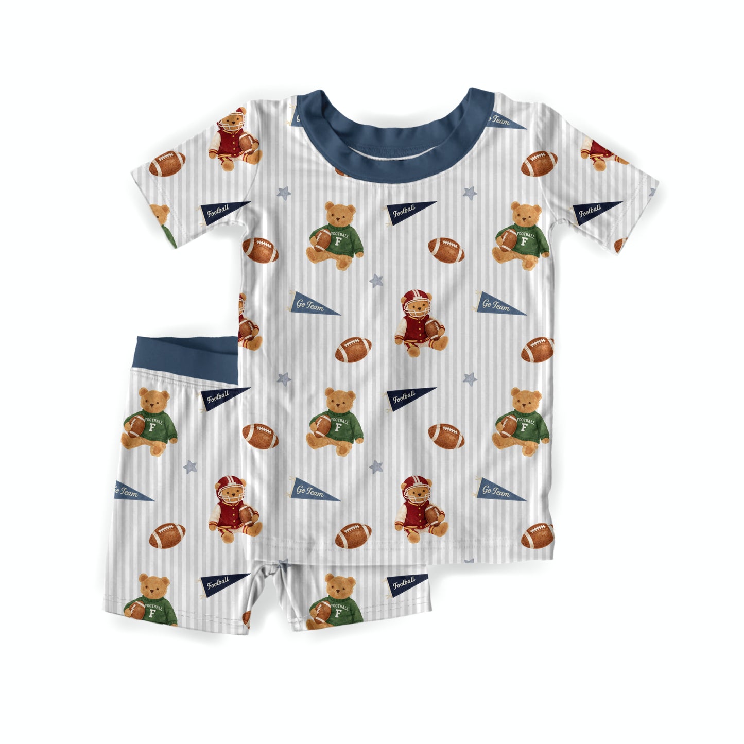 Touchdown Teddies Youth Short Set **PreOrder**