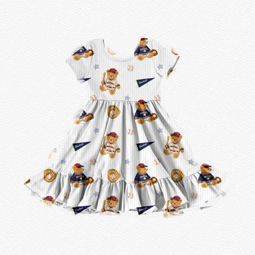 Ballpark Buddies Youth Twirl Dress **PreOrder**