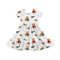 Touchdown Teddies Youth Twirl Dress **PreOrder**