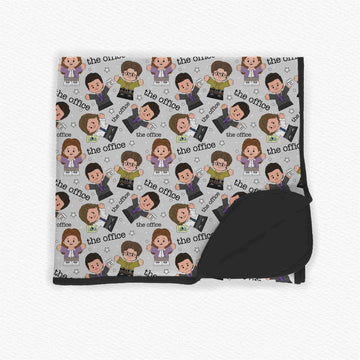 Tiny Office Antics Bamboo Blanket **PreOrder**