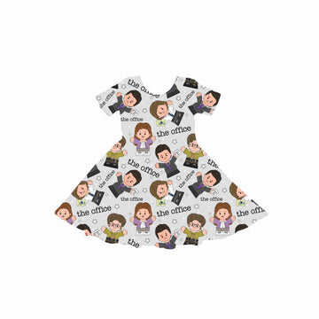 Tiny Office Antics Youth Twirl Dress **PreOrder**