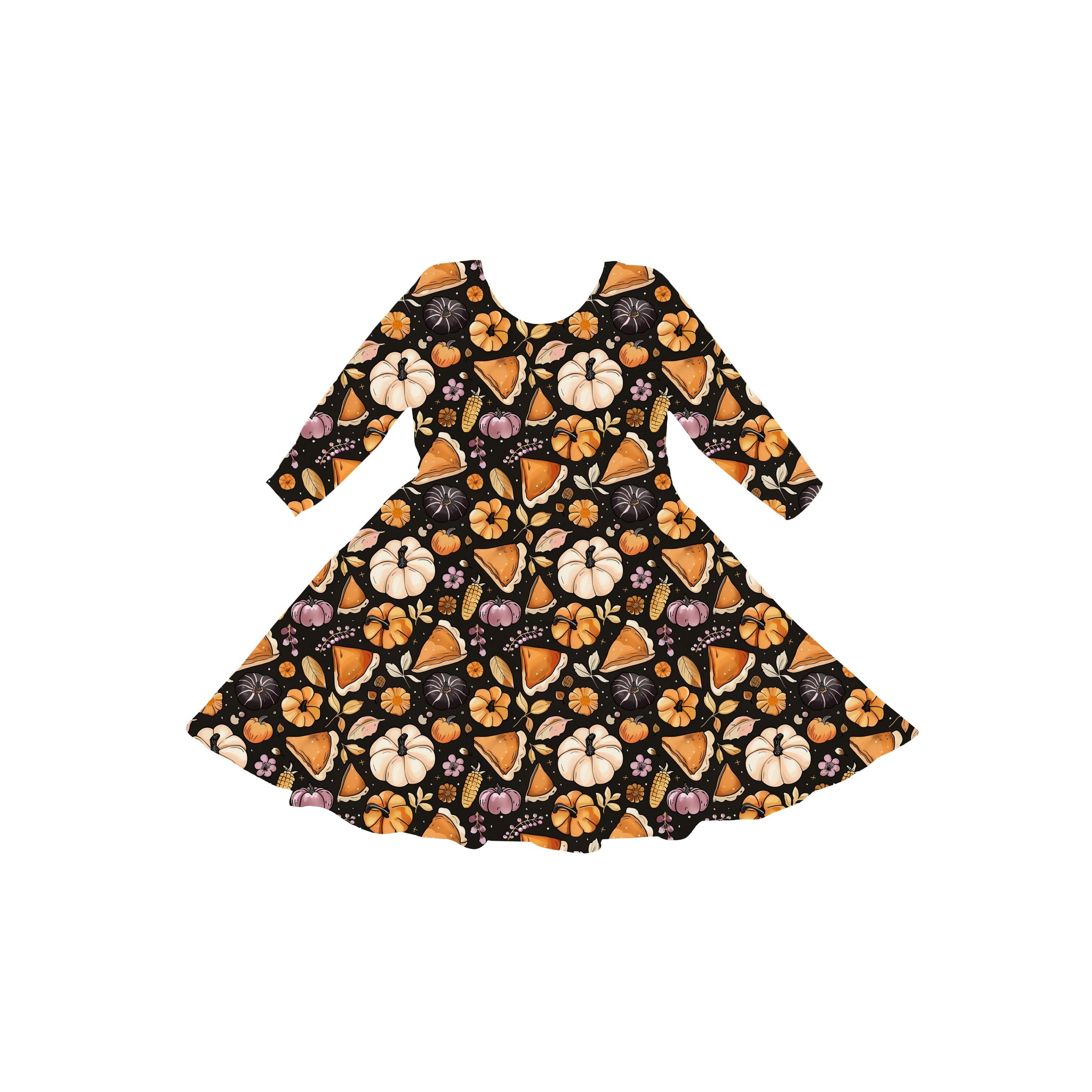 Fall Vibes Youth Twirl Dress *RTS*