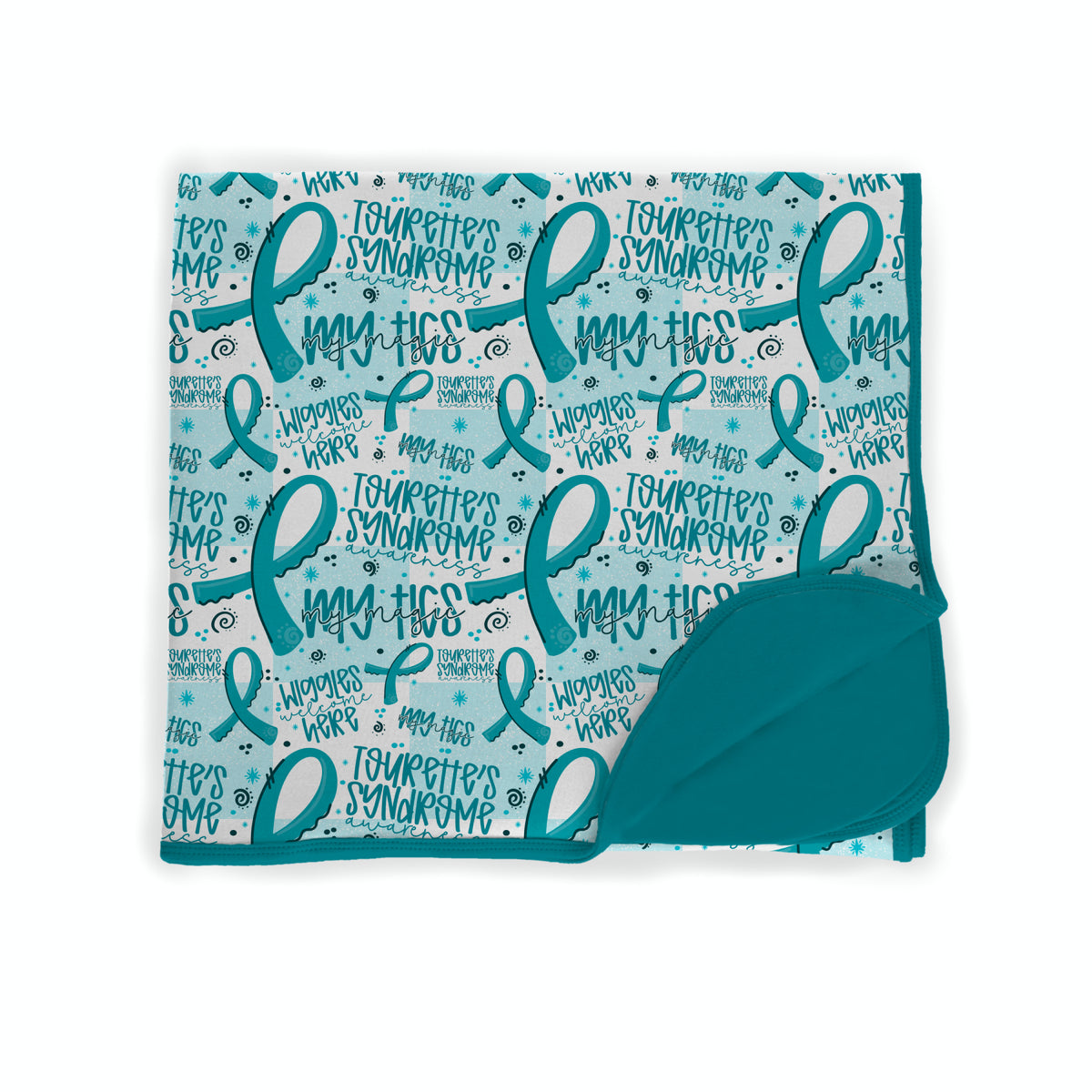 Tourette's Syndrome Awareness Bamboo Blanket **PreOrder**