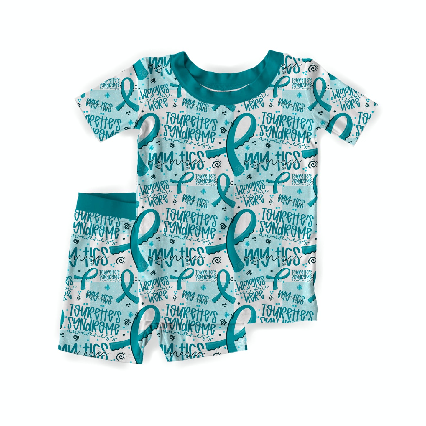 Tourette's Syndome Awareness Youth Short Set **PreOrder**