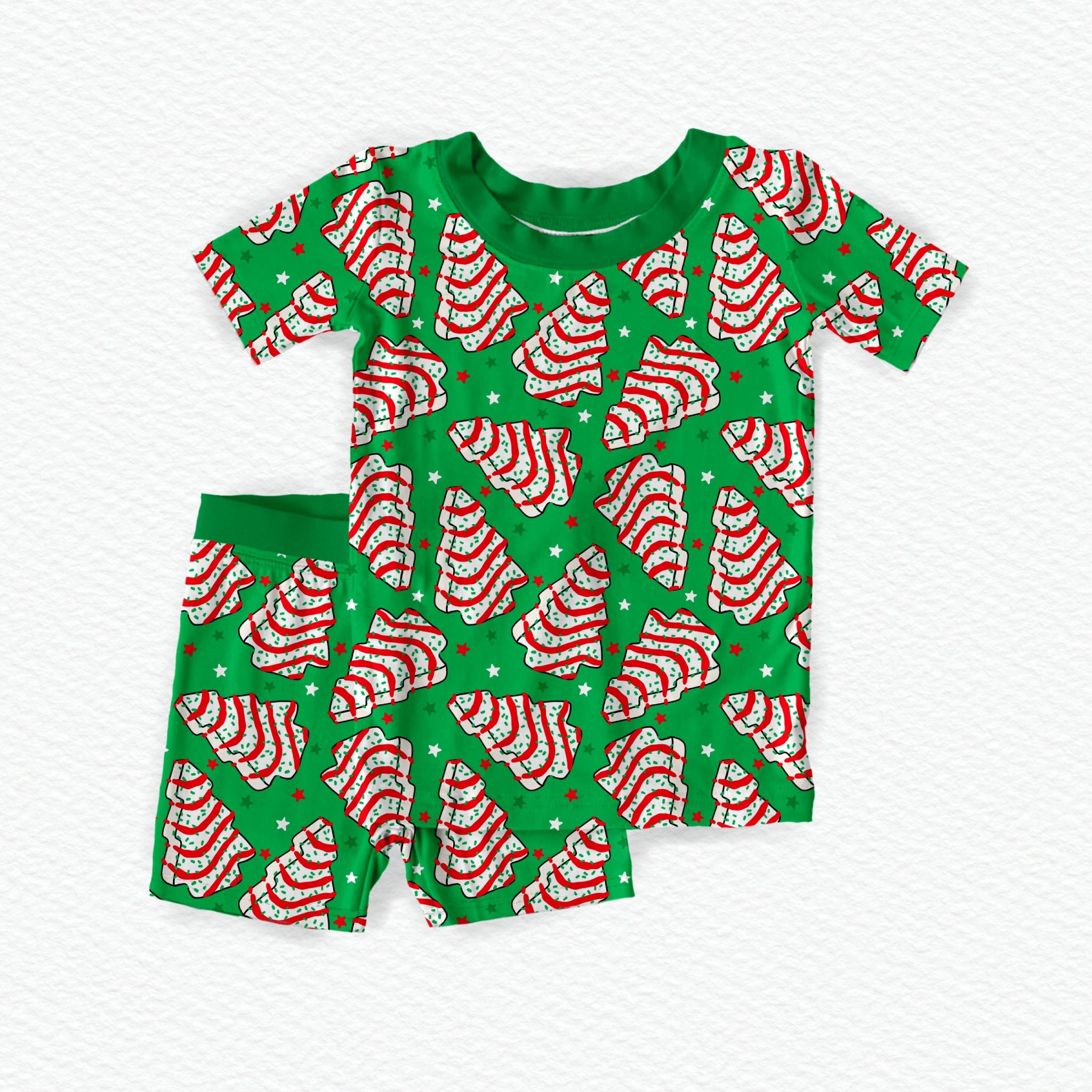 Christmas Tree Cakes  Youth Short Set **PreOrder**