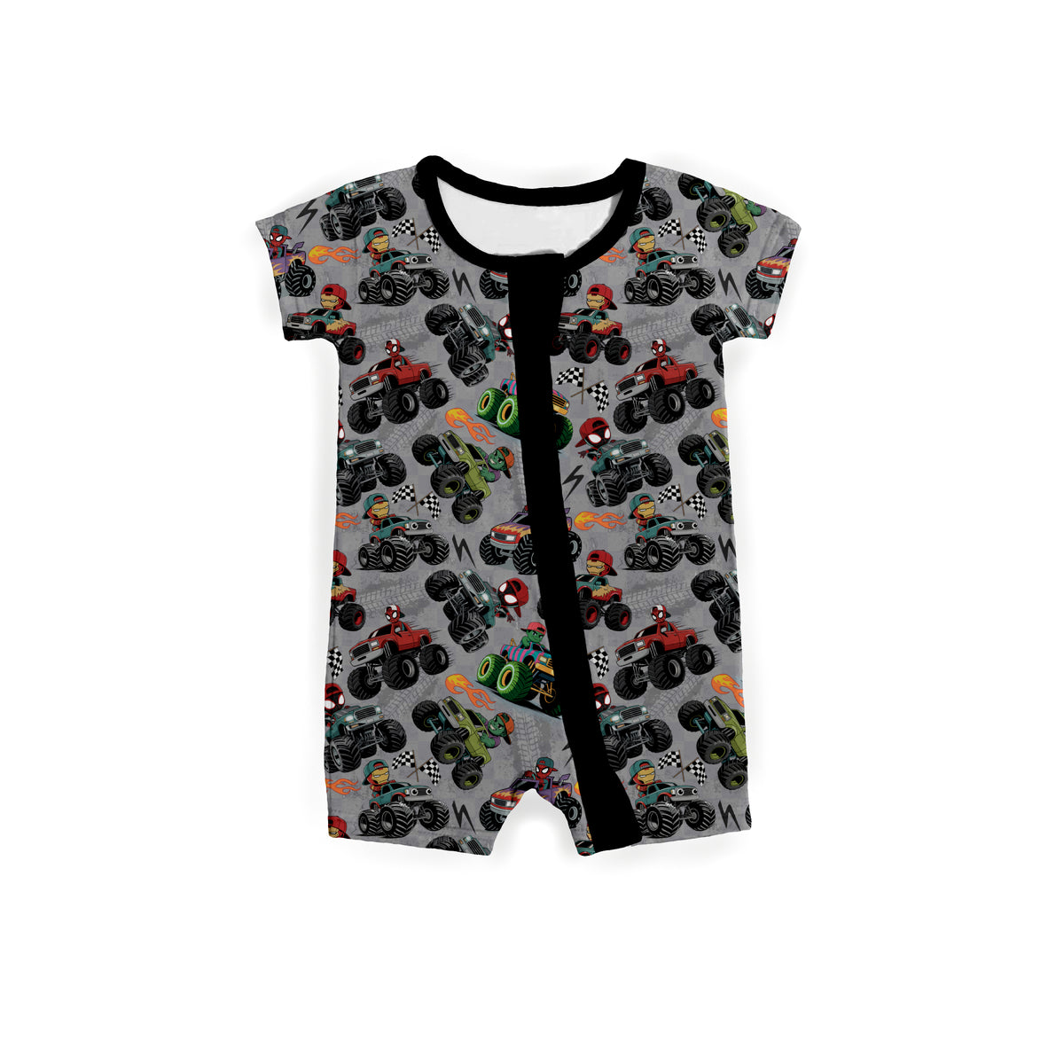 Heroes on Wheels Zipper Shortie **PreOrder**