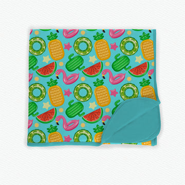 Poolside Paradise Bamboo Blanket **PreOrder**