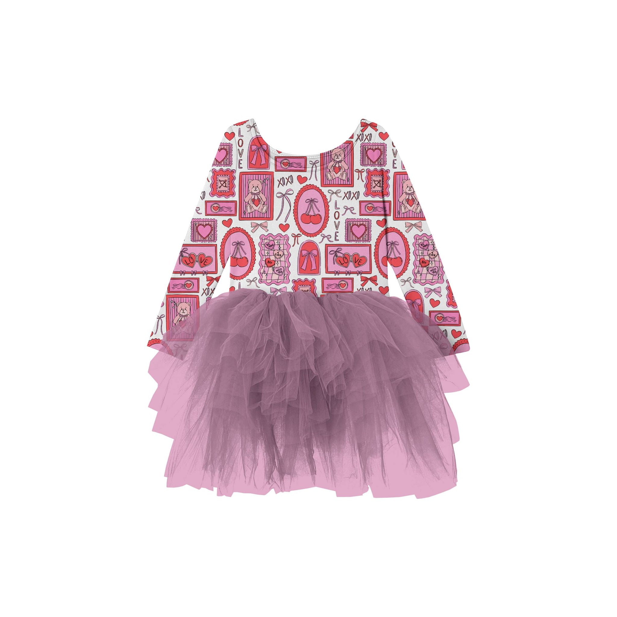 Love Letters Youth Tutu Dress **PreOrder**