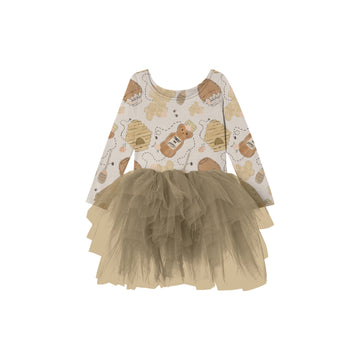 Golden Honey Youth Tutu Dress **PreOrder**