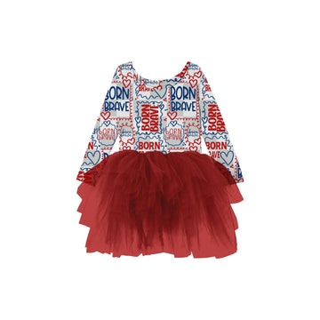 Born Brave Youth Tutu Dress **PreOrder**