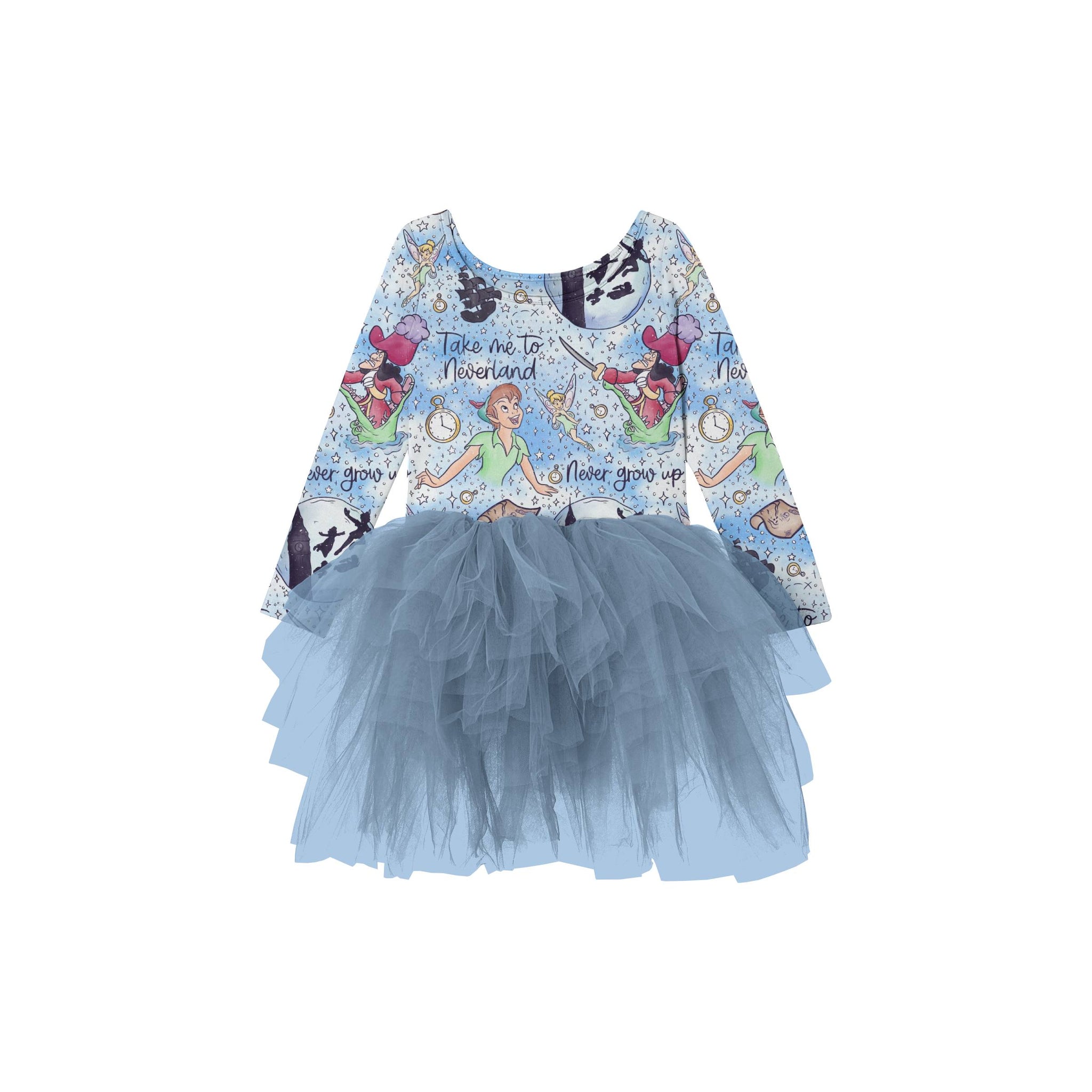 Take Me To Neverland Youth Tutu Dress **PreOrder**