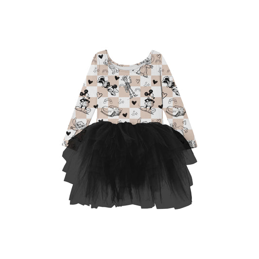 Retro Toon Magic Youth Tutu Dress *RTS*