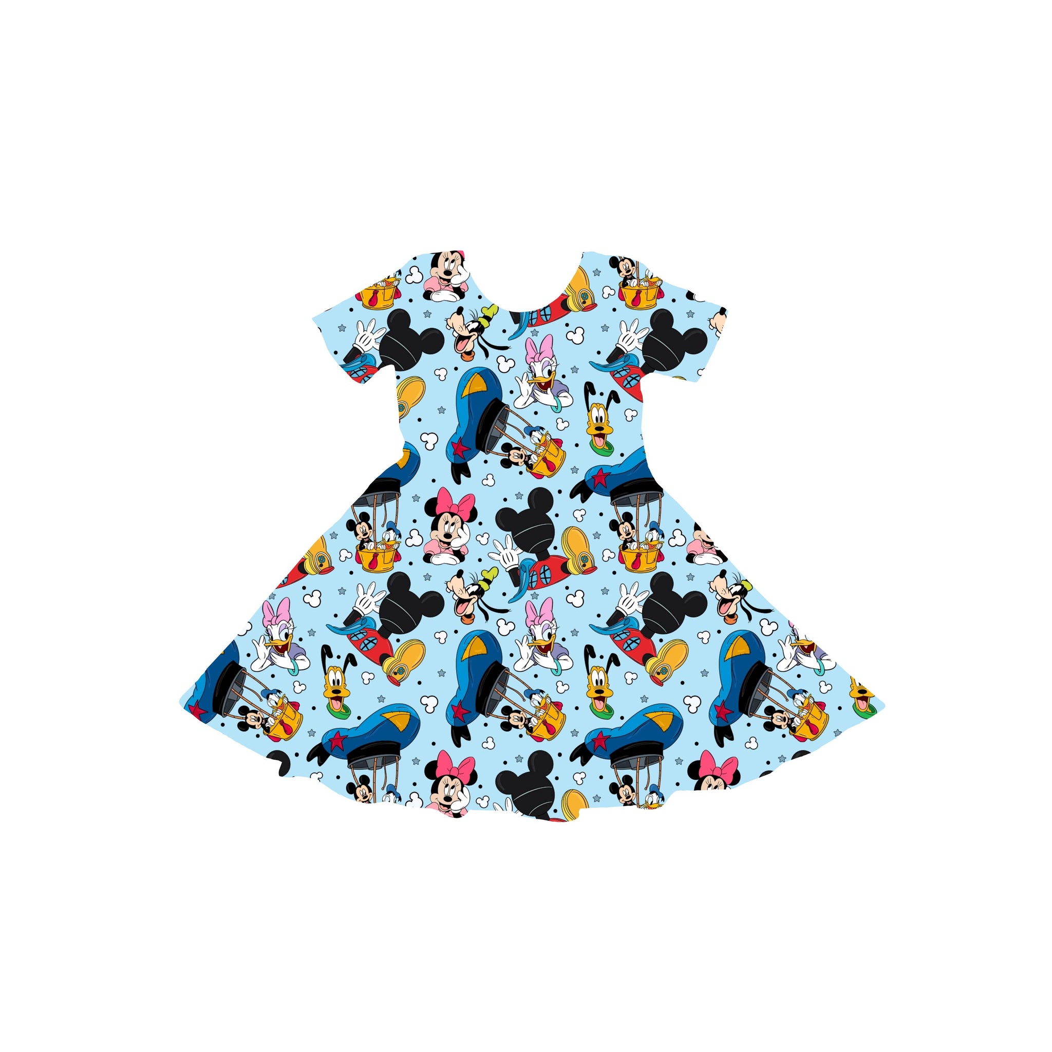 Toodle Pals Youth Twirl Dress *RTS*