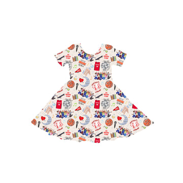 Wildcat Pride! Youth Twirl Dress **PreOrder**