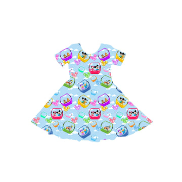 Skyliner Pals Youth Twirl Dress **PreOrder**