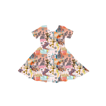 The Magic Of Dreaming Youth Twirl Dress **PreOrder**