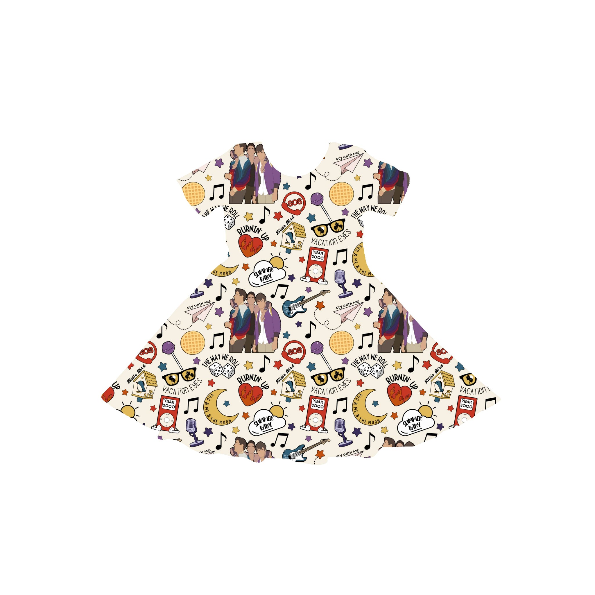 At the Waffle House Youth Twirl Dress **PreOrder**