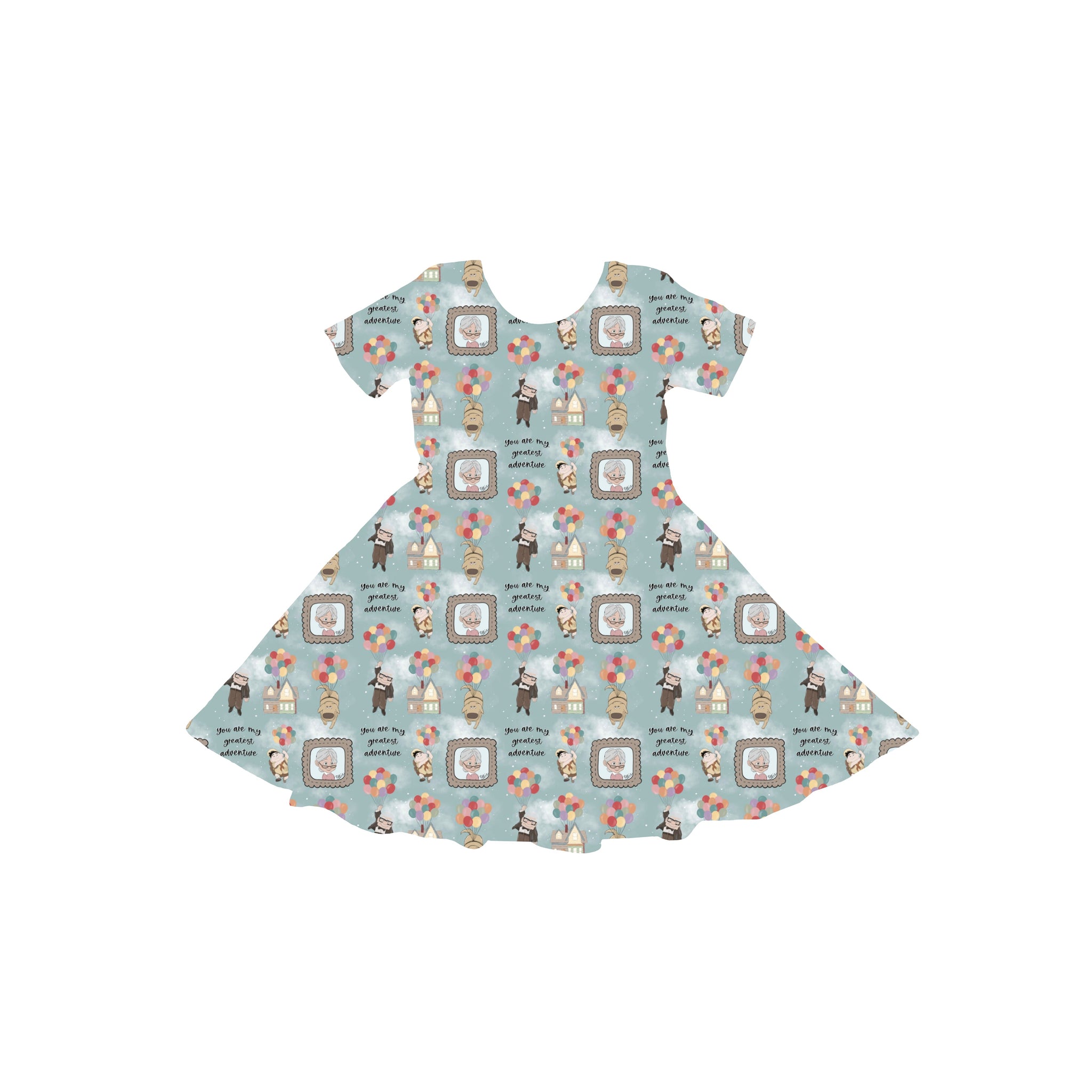Adventure Is Out There Youth Twirl Dress **PreOrder**