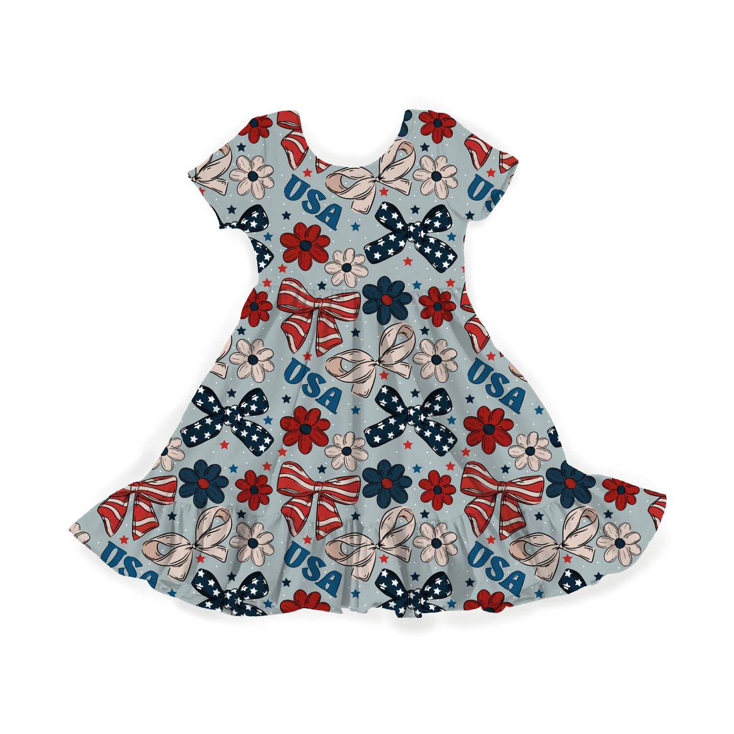 Americana Cutie Youth Twirl Dress *RTS*