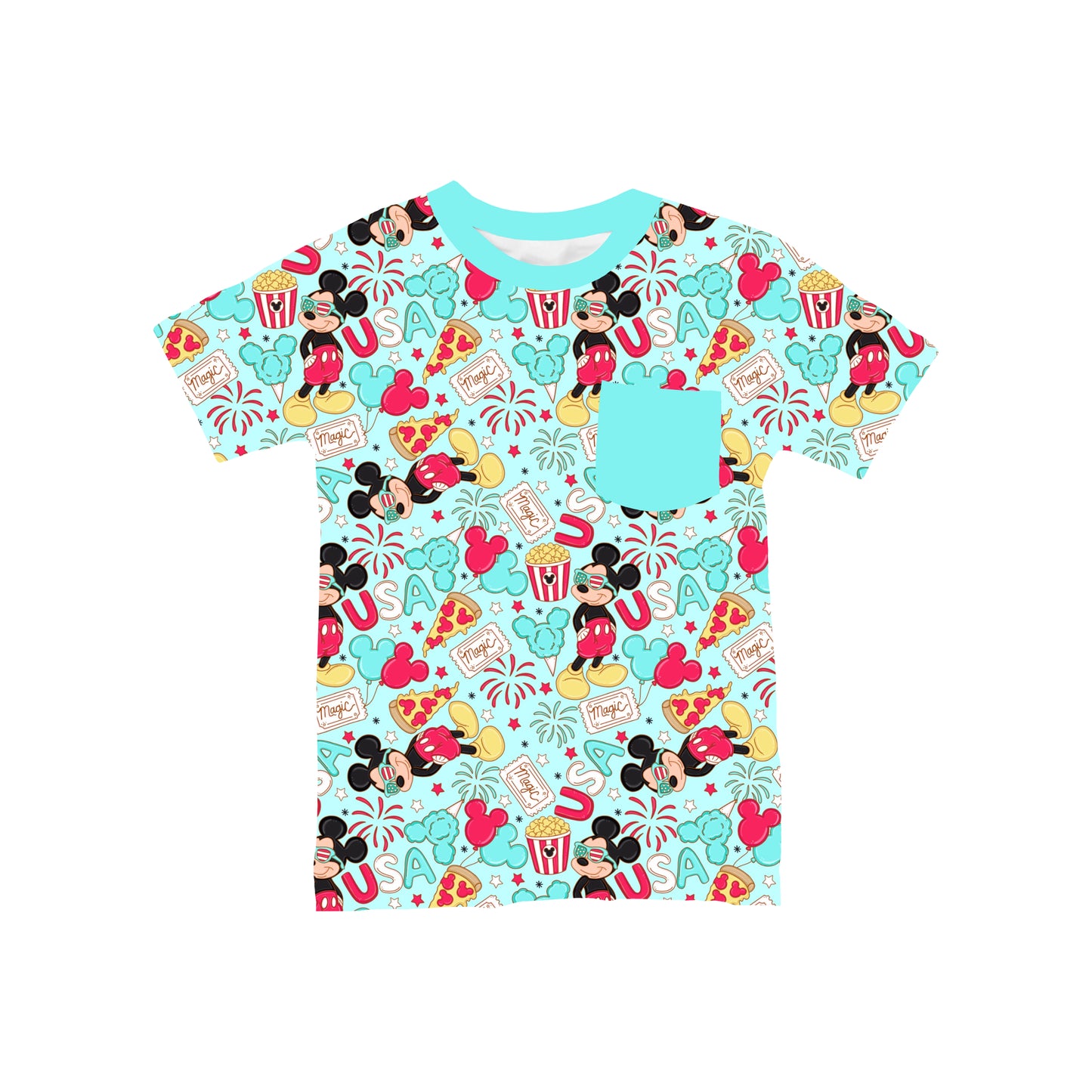 USA Mouse Vibes Pocket T-Shirt *RTS*