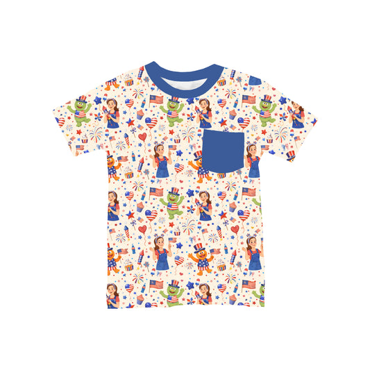 Red, White & Ready to Learn Pocket T-Shirt *RTS*