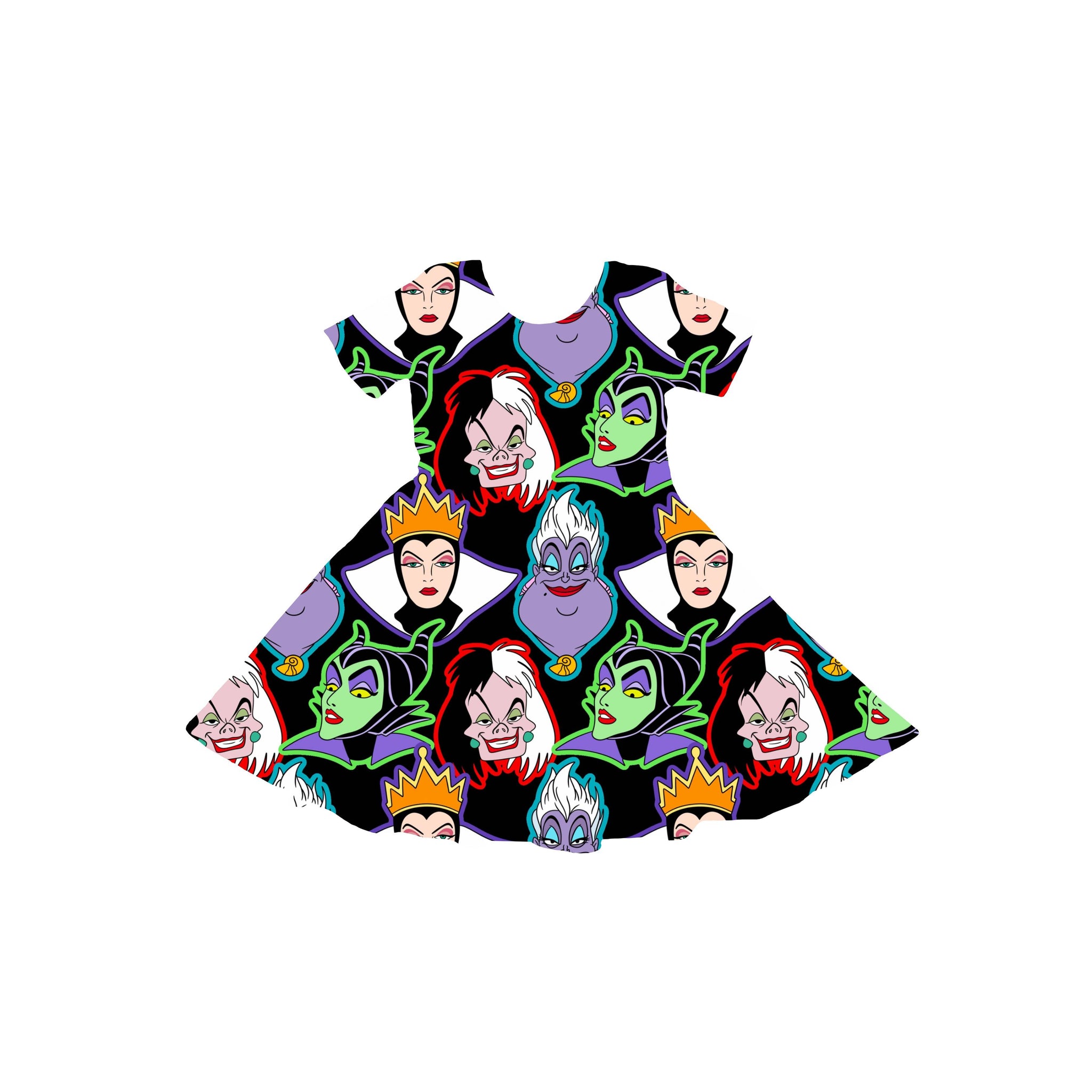 Villains Youth Twirl Dress *RTS*
