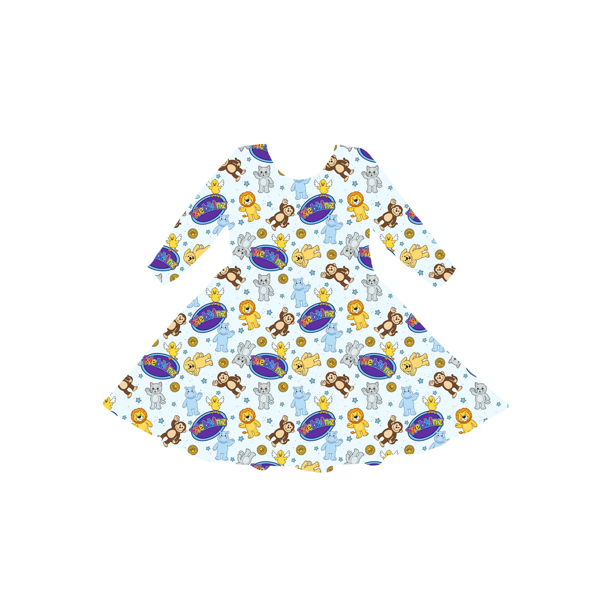 Virtual Cuddles Youth Twirl Dress **PreOrder**