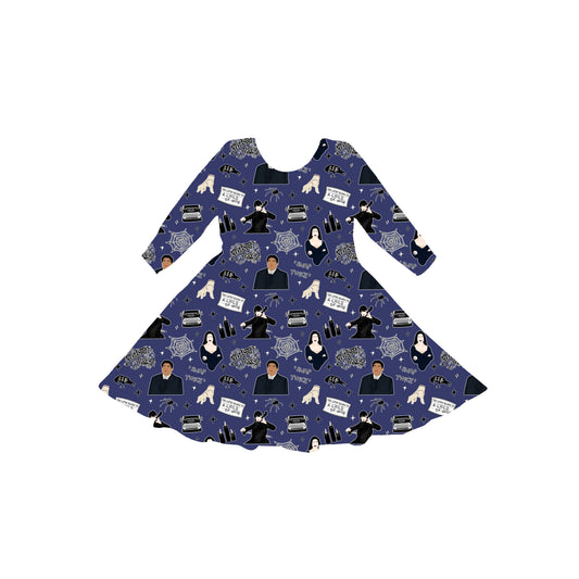 Forever Nevermore Youth Twirl Dress *RTS*