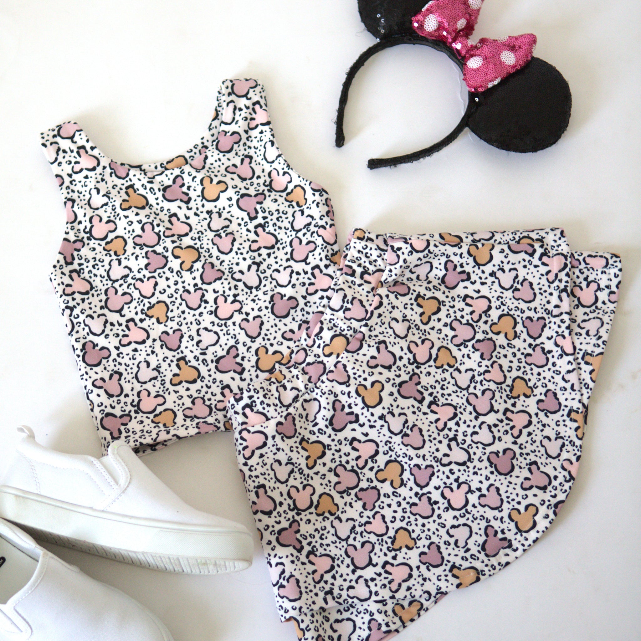 Wild About Minnie Activewear Skort Set *RTS*