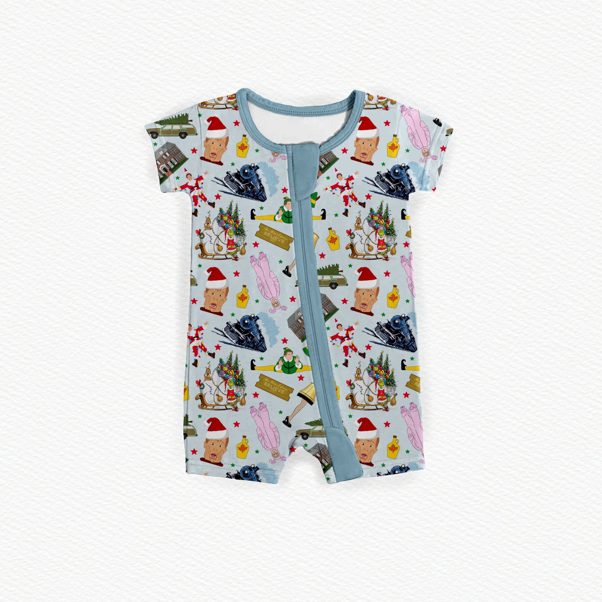 Holiday Movie Mashup Zipper Shortie **PreOrder**