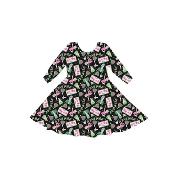 Zombie Zone Youth Twirl Dress **PreOrder**